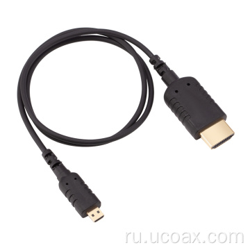 HDMI к микро -HDMI мужской конструкцию правого угла
